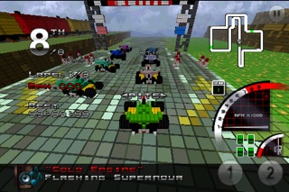 3D Pixel Racing screenshot1