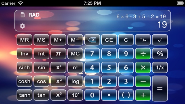 Calculator X - Advanced Scientific Calculator with Formula Display & Notable Tape