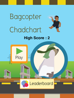 Bagcopter - Chadchart, game for IOS