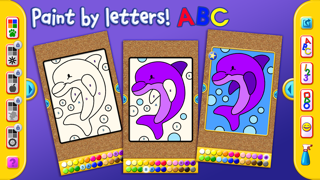 I Like to Paint Letters, Numbers, and Shapes Liteのおすすめ画像1