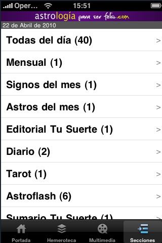 AstrologiaParaSerFeliz screenshot 4