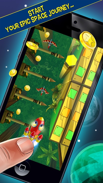 Spaceship Junior - The Voyage Free: Cartoon Space Game For Kids