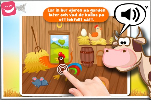 Sound Game Farm Animals Cartoon for kids and toddlers screenshot 4