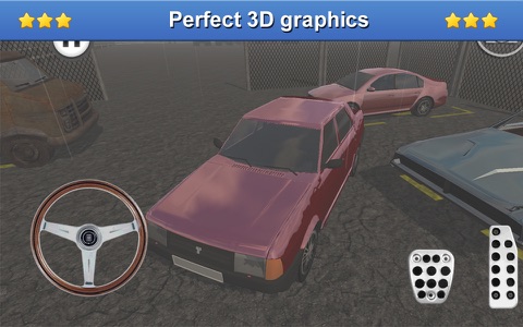 Classic Car Parking 3D screenshot 2