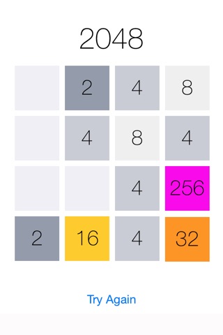 2048 - The Fastest 2048 Tile Game! screenshot 3