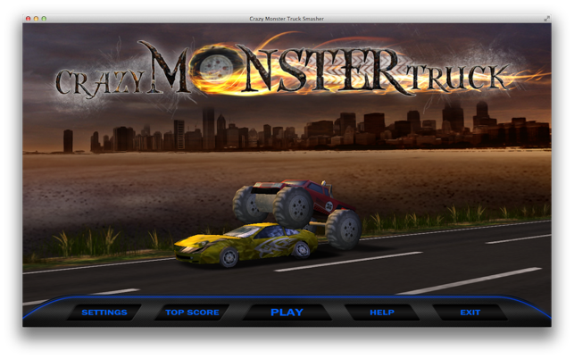 Crazy Monster Truck Smasher(圖1)-速報App