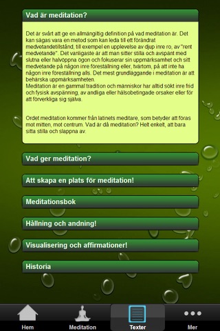 Meditation för Moder Jord screenshot 3