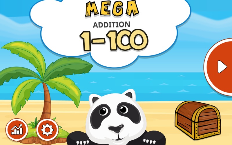 Screenshot #1 pour MEGA Addition 1-100 LITE