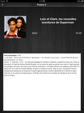 Screenshot #5 pour Programme Télé France : La Meilleure App de Programmes TV !