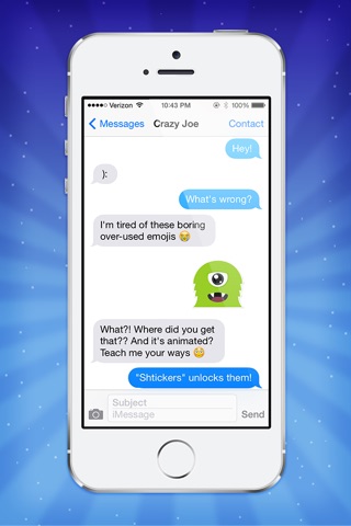 Shtickers - Animated stickers for iMessages screenshot 4