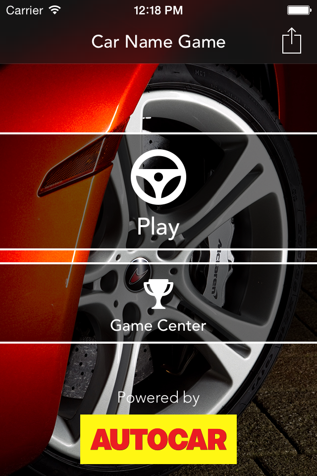 Car Name Game by Autocar