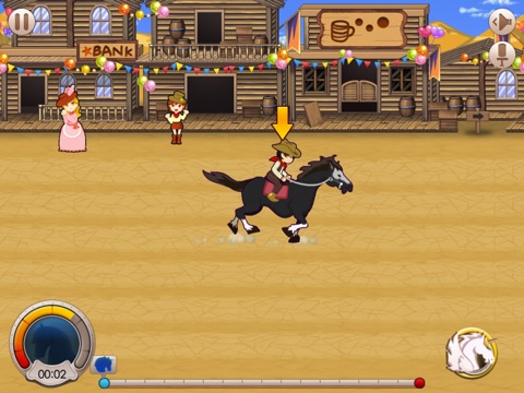 Cowboys Jockey HD screenshot 2