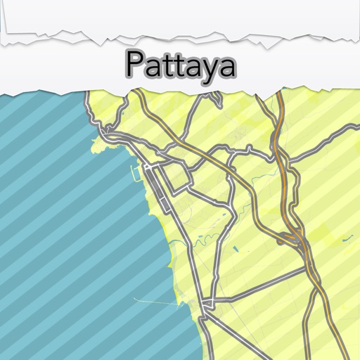 Pattaya City Map Offline - MapOff icon