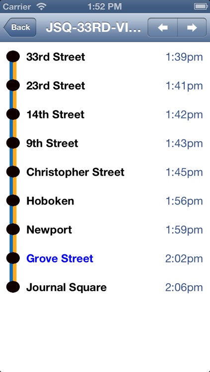 PATHway Schedule/Map