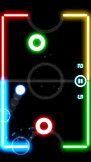 glow hockey iphone screenshot 1