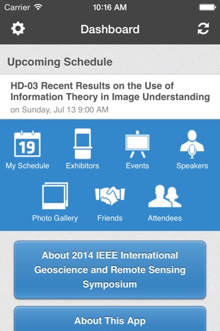 2014 IEEE International Geoscience and Remote Sensing Symposium screenshot 2