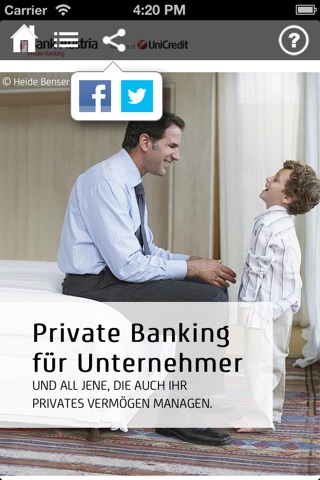 Bank Austria e-Magazine screenshot 3
