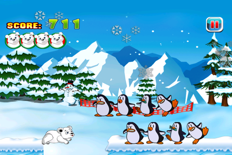 Arctic Candy Battle : Baby Polar Bears VS Penguin screenshot 4