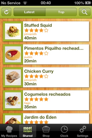 MeetMyRecipe screenshot 2