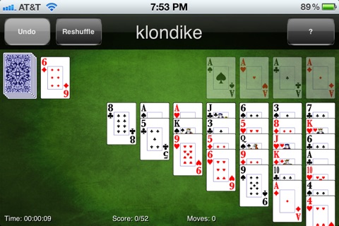 Klondike - Solitaire screenshot 2