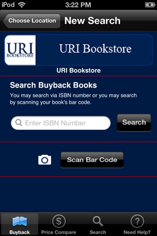 URI Bookstore screenshot 3