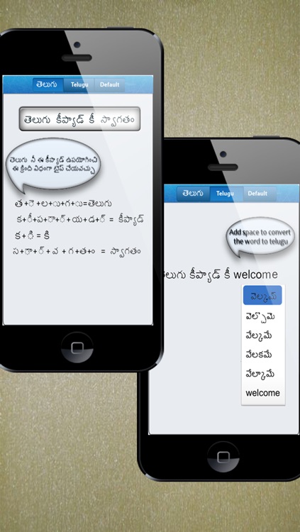 Telugu Keypad - send SMS/E-Mail/Message and update Facebook/Twitter/Instagram