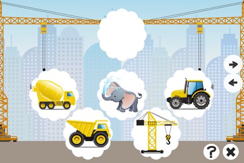 Awesome Construction Car-s and Vehicle-s Kids Game - náhled