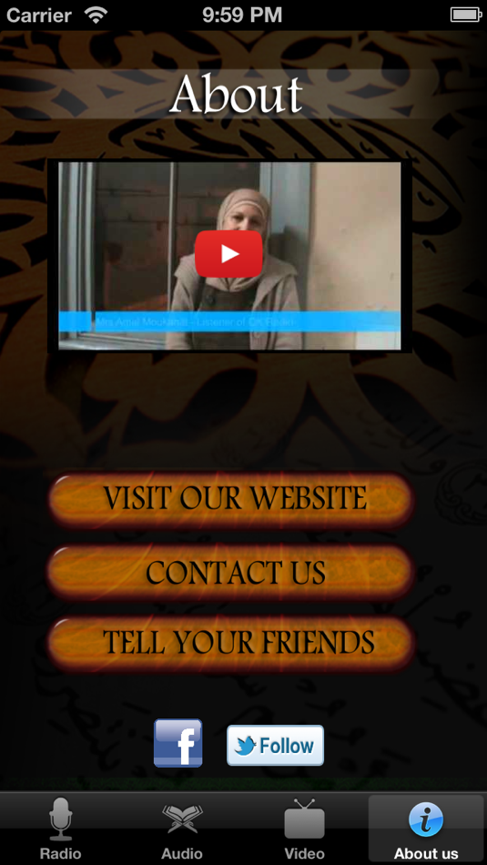 #4. iQkradio (iOS) 由: ossama rihani