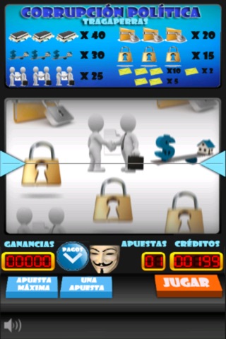 Corrupción política - Tragaperras screenshot 3