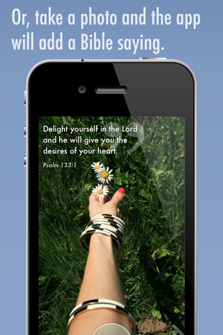 Bible Surprise – Daily Inspirations with Bible Verses on your Photos screenshot 3