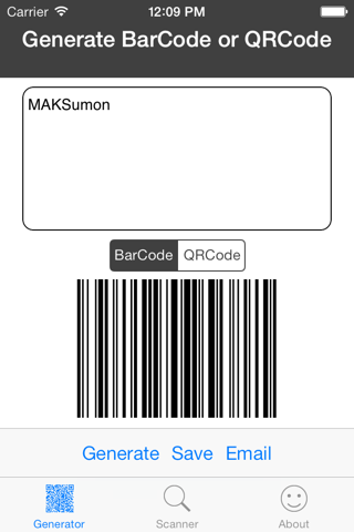 BarQR-Code screenshot 3