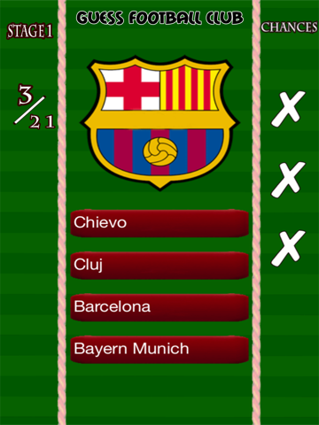 Screenshot #6 pour Clubs de football Logo Quiz jeu de puzzle - Guess Pays & drapeaux icônes du football