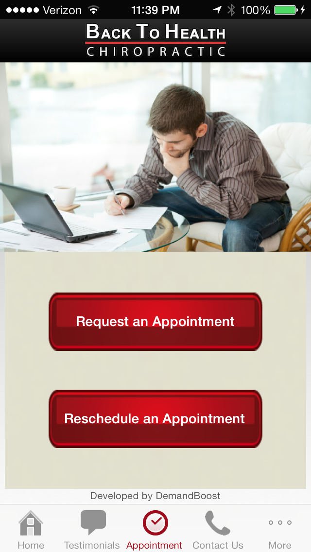 Screenshot #3 pour Back to Health Chiropractic Center