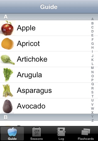 Produce Guide-Fruits, Vegetables, Flashcards and Nutrition by Shroomies