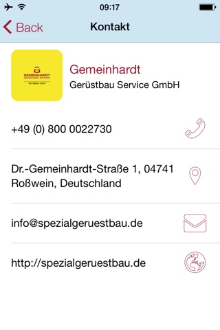 Gemeinhardt Spezial-Gerüstbau screenshot 4