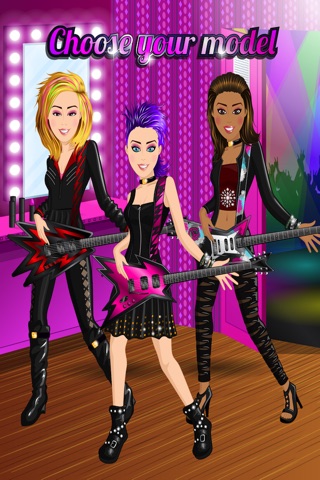 Rock Star Free Dressup Game For Girls screenshot 2