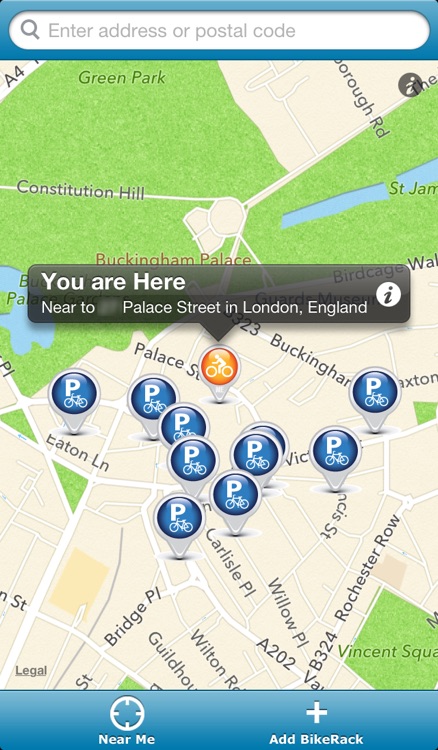 Bike Rack Locator