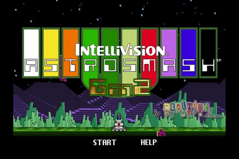 Intellivision Astrosmash Gen2 screenshot 2