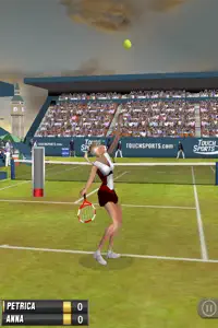 TouchSports Tennis 2012 screenshot #2 for iPhone