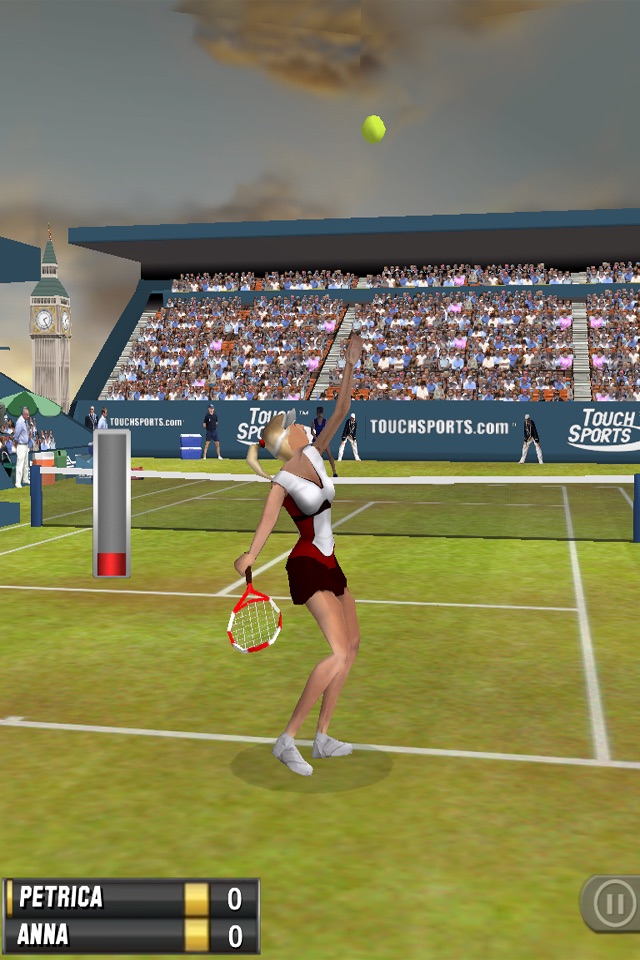 TouchSports Tennis 2012 screenshot 2