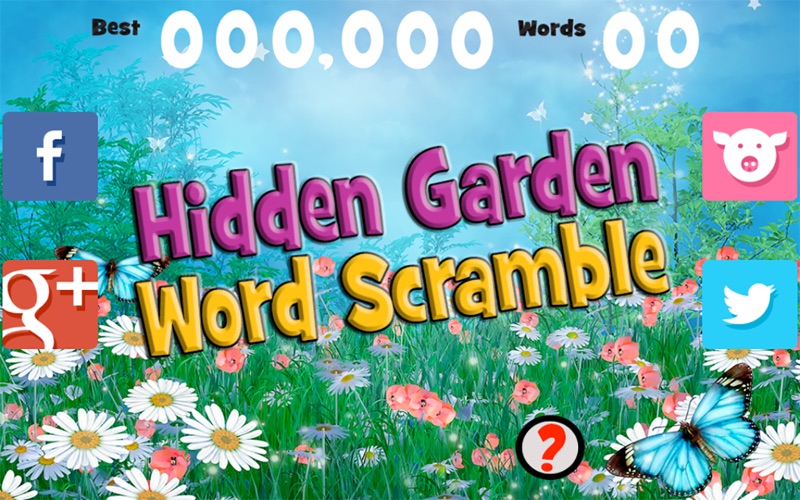Hidden Garden Word Scramble thumbnail 1