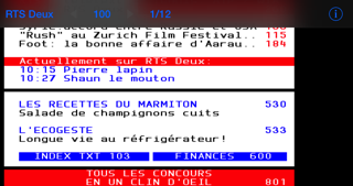 Screenshot #1 pour Télétexte