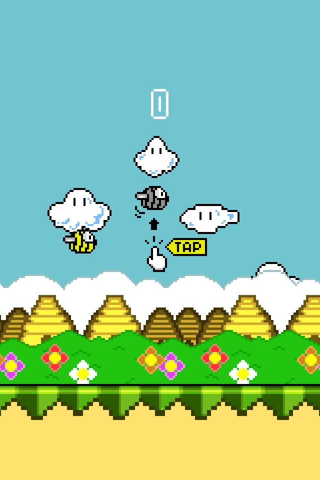 Flappy Bees screenshot 2