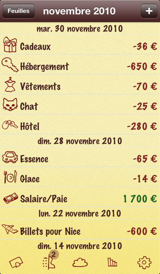 Screenshot #1 pour Budget malin