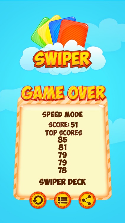 Swiper - the original free challenging fast reflex card swipe game screenshot-4