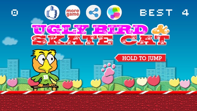 Ugly Bird & Skate Cat(圖2)-速報App