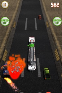 Monster Truck Road Rage Destruction Racing Game screenshot #2 for iPhone