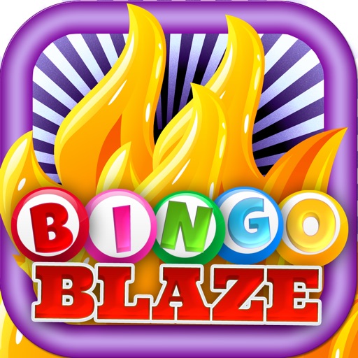 Bingo Blaze - Free Hi Speed Bingo by woowoogames icon