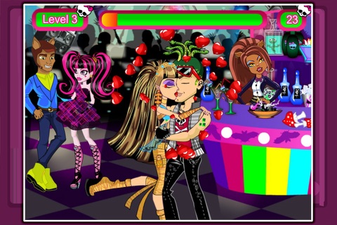 Monster Kissing Game screenshot 3
