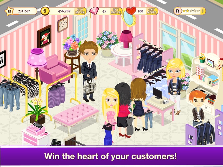Tap Boutique for iPad - Girl Shopping Covet Fashion Story Game